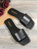 Head Flat Bottom Slippers Women Summer New Word Leisure Beach Cool
