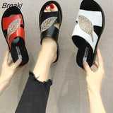 Women New Slippers with Slope with Large Size Middle-aged Elderly Shoes Non-slip Comfortable Fashion Soft Bottom