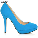 women's velvet toe transparent high heel platform heels party wedding dress shoes