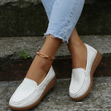 Breakj Bottom Round Head Bean Bean Flat Bottom Solid Color Simple Summer New Large Size Casual Women's Single