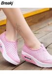 Women Casual Shoes 2023 Soft Bottom Walking Shoes Woman Air Mesh Vulcanize Shoes Summer Chunky Sneakers For Basket Femme