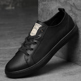 Men Casual Shoes genuine leather fashion Spring Autumn Trend Sneakers outdoor Leisure Flat Shoes men oxfords white shoes for