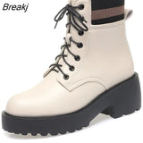 Women Winter Boots Large Size Fashion Wool Warm Genuine Leather Women Sock Boots Non-Slip Shoes Short Boots