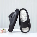 Massage Slippers for Woman Bathroom Home Thick Platform Sandals Women 2023 Summer Thick Bottom Non Slip Female Flip