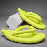 Summer Comfortable Slippers for Men Casual Beach Shoes Thick Bottom Platform Slides Soft Sneaker Womens