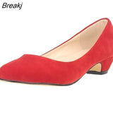 Women Pumps Nude Shallow Mouth Female Shoes Fashion Office Work Wedding Party Shoes Ladies Low High Heels