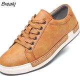 Size Men's Shoes Sneakers Men's British Breathable Fashion Youth Casual Shoes Lace Up Wild Tide Shoes