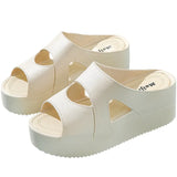 Slippers Female Summer Home with Korean Version of Fashion All High Heels Sandals Wedge