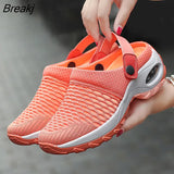 New Women Shoes Casual Increase Cushion Sandals Non-slip Platform Sandal For Women Breathable Mesh Outdoor Walking