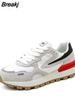 New Casual Retro Sneakers Women Sport Shoes Fashion Tennis Runnig Trainers Platform Vulcanized Shoes Luxury Brand