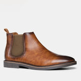 Male Shoes Fashion Men Luxury Chelsea Boots Retro Slip on Casual Ankle Boots Plus Size Short Botas Zapatillas
