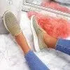 Women 2023Summer Fly Weave Rhinestone Flats Shoes Women Fashion Plus Size Sneakers Women Platform Casual Sport