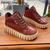 New Winter Plush Small White Shoes for Female Students High Profile Thick Soled Casual Shoes for Women Zapatos De