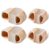 Silicone Toe Spreader Separator Fabric Bunion Hallux Valgus Corrector Thumb Finger Correction Straightener Foot Care