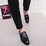 Pointed Toe business Dress Shoes Men Loafers Leather Oxford Shoes for Men Formal Mariage slip on Wedding party Shoes