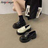 Women Platform Shoes Hidden Height Heels Women's Casual Loafers for spring And Winter Heels Dress Shoes mary janes