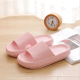 Link Men Women Thick Platform Home Slippers Fashion Non-Slip Eva Bathroom Slides Woman Sandals 2023 Summer Soft Flip