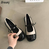 Summer Platform Mary Jane Women Shoes Fashion French Pu Shoes Female Student Japanese Style Jk Uniform Dress Women's
