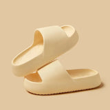 Candy Color Eva Slippers for Women Soft Sole Indoor Home Slippers Woman Non Slip Bathroom House Shoes Couple Cloud