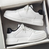 Men Skateboarding Shoes Comfortable Thick Bottom Platform Casual Shoes Men Vulcanized Shoes Sneakers Student