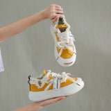 Women Shoes 2023 Summer Trendy Canvas Shoes Women Low Cut Casual Shoes Women Socofy Flat Shoes Zapatos De