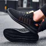 Size 47 Sneakers Shoes Men Lightweight Breathable Running Walking Male Footwear Lace-up Adult Sneakers Zapatillas De