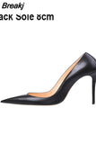pumps pointed toe 12cm high heels sexy shallow women shoes party evening shoes metal heel 10cm 8cm YG041