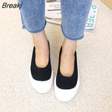 Mesh Loafers Ladies Stretch Fabric Flat Ballet Shoes Light Casual Square Toe Shoes Luxery Shoes Women Luxery Shoes