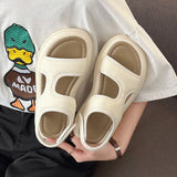Shoes for Women Sandals Fashion Stretch Casual Slip on Platform Sport Sandalias De Mujer Soft Sole Outdoor Walking