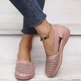 Women Sandals Wedges Orthopedic Hollow Out Ladsies Casuasl Shoes Slip on Vintage Female Sandals Chaussure Femme