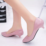 Cm Low Heel High Heels Stiletto Wild Women's Shoes Simple Comfort Work Shoes Shallow Mouth Pointed Single Shoes Fashion