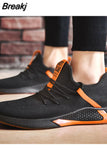 And Summer Fashion Mens Casual Shoes Lace-Up Breathable Sneakers Mens Vintage Shoes Brown Trainers Zapatillas