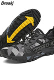 Mesh Breathable Hiking Shoes Size 36-47 Mens Sneakers Outdoor Trail Trekking Mountain Climbing Sports Shoes for