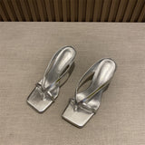 New Summer Slippers Women Shoes Fashion Sexy Thin Heels Flip Flops Woman Shoes High Heels Sexy Ladies
