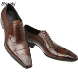 Business Male Shoes Fashion Men Wedding Dress Formal Shoes Leather Luxury Men Office Social Masculino Party Shoes