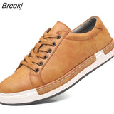 Size Men's Shoes Sneakers Men's British Breathable Fashion Youth Casual Shoes Lace Up Wild Tide Shoes