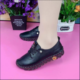 Spring Women Sneakers Casual Women Shoes Platform Loafers Leather Flats Slip-On Mom Shoe Mujer Zapatos Chaussure