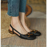 Woman 2021 New Square Toe Women's Shoes Fashionable and Elegant Low Single Shoes Office Ladies Female Shoes Lolita