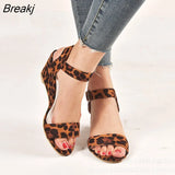 Platform Sandals 2020 Fashion Women Sandal Wedges Shoes Casual Woman Peep Toe Black Platform Sandals Causal Shoes