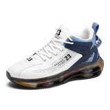 Men Sneakers Running Boots Fashion Outdoor Jogging Sports Shoes Mesh Breathable Cushioning Black Basket Footwear Male Big