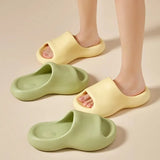 New Summer Soft Cloud Slippers Women Indoor House Bathroom Non Slip Slides Woman Candy Color EVA Slippers Beach Flip