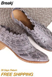 New Women Sandals Summer GLADIATOR Fashion Stitching Pointed Toe Ladies Heel Shoes Female Casual Sandalias Mujer Size