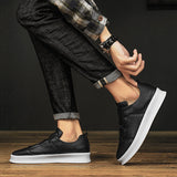 Men Shoes lace up Fashion Formal Men Shoes outdoor Moccasins Italian Breathable Male Driving Shoes for men