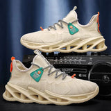 Summer Men's Thin Tide Shoes Hollow Breathable Men's Tide Brand Sneakers Running Net Shoes Youth Blade