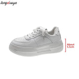Women's Casual Sneakers Fashion Trend White sports shoes Comfort Platform vulcanized shoes Womens Lightweight Walking