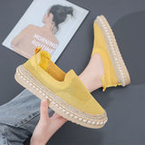 Womens Flat Slip on Canvas Summer Strap Loafers 2023 Ladies Casual Comfort Shoes Female Sneakers for