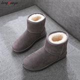Women Boots Fashion Waterproof Snow Boots For Winter Shoes Women Casual Lightweight Ankle Botas Mujer Warm Winter Boots