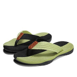 Summer Men Flip Flops Beach Sandals Anti-slip High Quality Men Shoes Trendy Men Beach Slipper Big Size