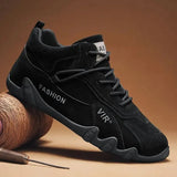 New In Casual Shoes Men Sneakers Male High Top Sneakers Winter Warm Designer Fashion Loafers Lace Up Shoes Men Ankle