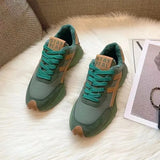 Women Sneakers Lace Up Casual Shoes Trainer 2023 Mesh Sport Running Shoes for Woman Breatheable Vulcanized
